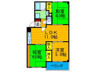 エミネンス西方の物件間取画像